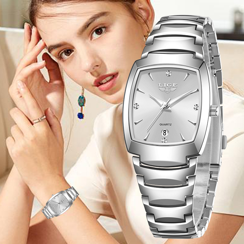 Luxury Watch Women - Jam Tangan Wanita LIGE 2026 Baru,