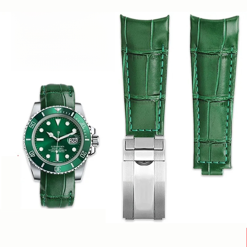 Luxury Watch Jaeger Lecoultre - Tali Jam Tangan Ujung Melengkung Gaya