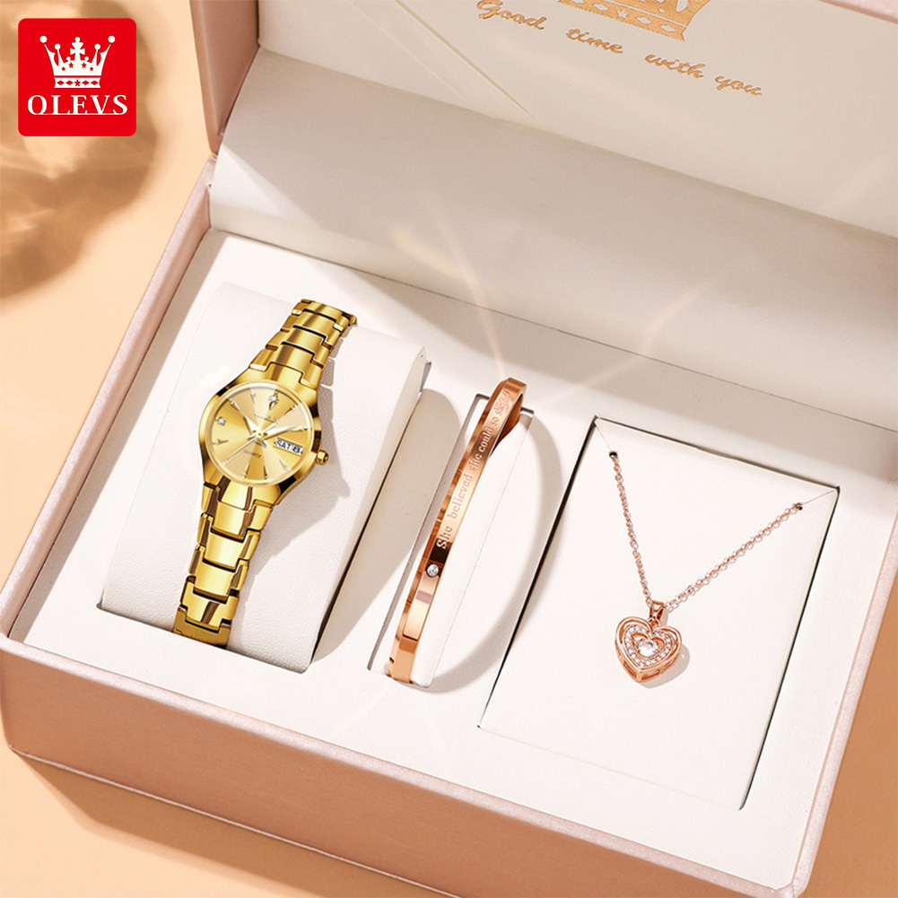 Luxury Watch Women - OLEVS Jam Tangan Wanita 8697 Jam