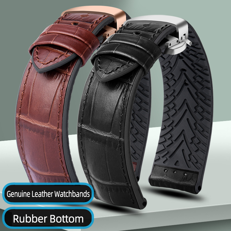 Luxury Watch Jaeger Lecoultre - Gelang Jam Kulit Asli 19/20/21/22Mm Jam