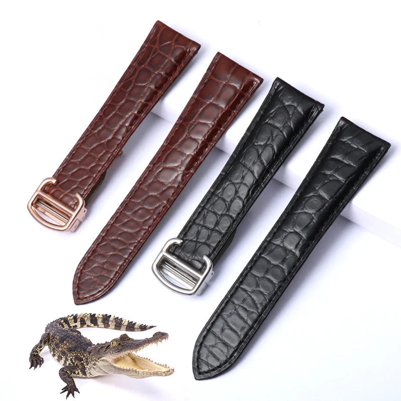 Luxury Watch Engraving - Tali Jam Tangan Kulit Asli Buaya