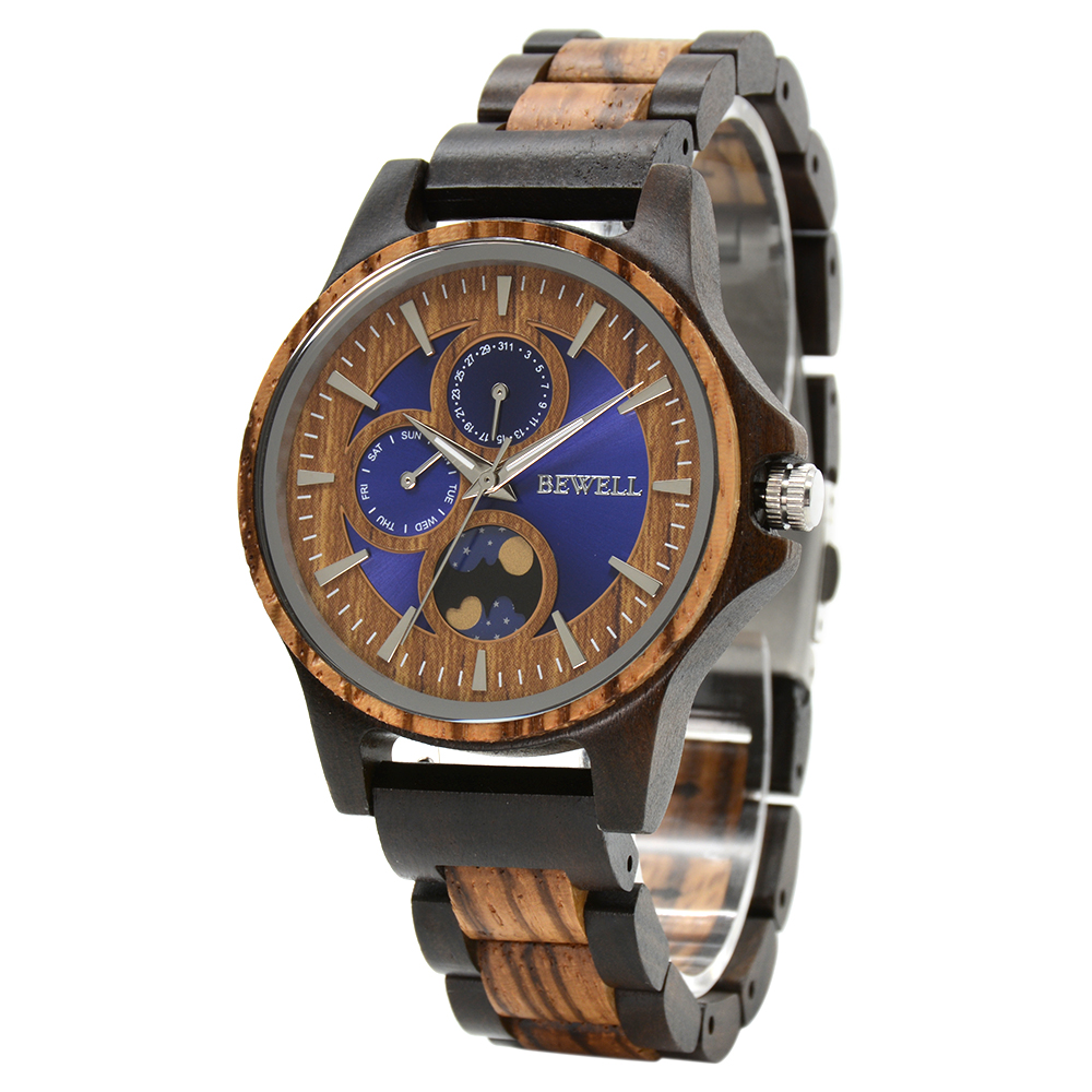 Luxury Watch Engraving - Jam Tangan Kayu untuk Pria Suami,