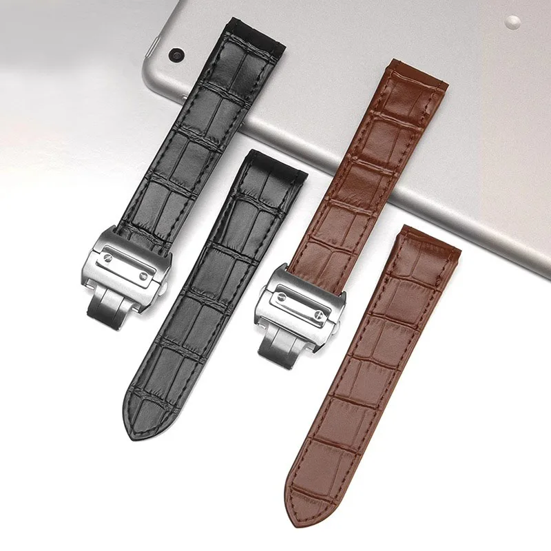 Tali jam tangan kulit asli ber - Luxury Watch Engraving ulasan dan harga