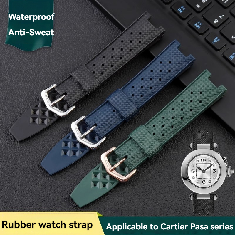 Tali jam tangan karet pria, un - Luxury Watch Engraving ulasan dan harga