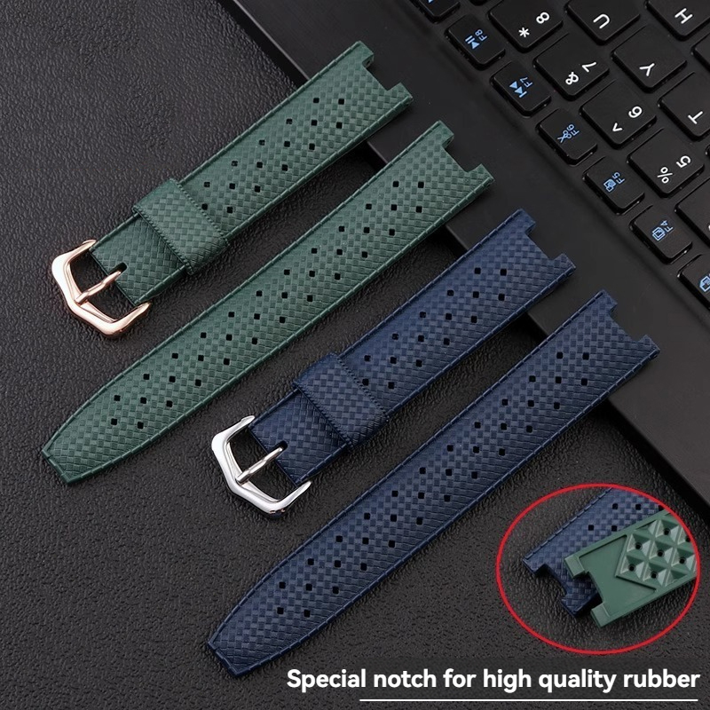 Tali jam tangan karet pria, un - Luxury Watch Engraving ulasan dan harga