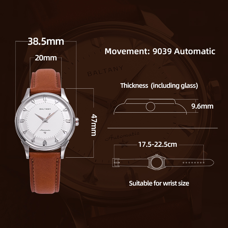 Baltany Jam Tangan Otomatis Pr - Omega Watch Constellation ulasan dan harga