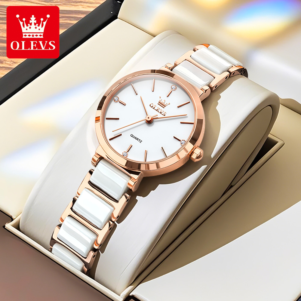 Jam Tangan Wanita OLEVS 5877 M - Luxury Watch Women ulasan dan harga