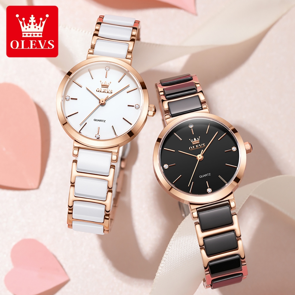 Jam Tangan Wanita OLEVS 5877 M - Luxury Watch Women ulasan dan harga