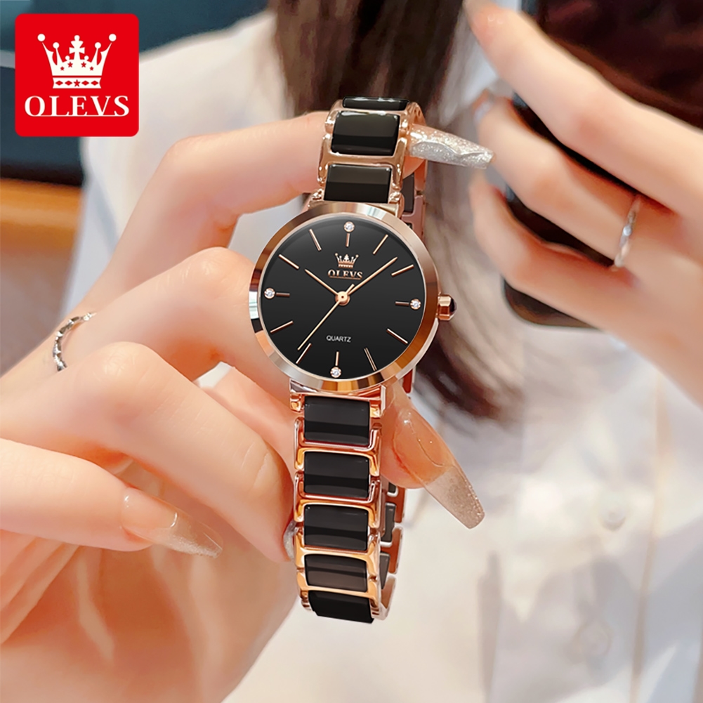 Jam Tangan Wanita OLEVS 5877 M - Luxury Watch Women ulasan dan harga