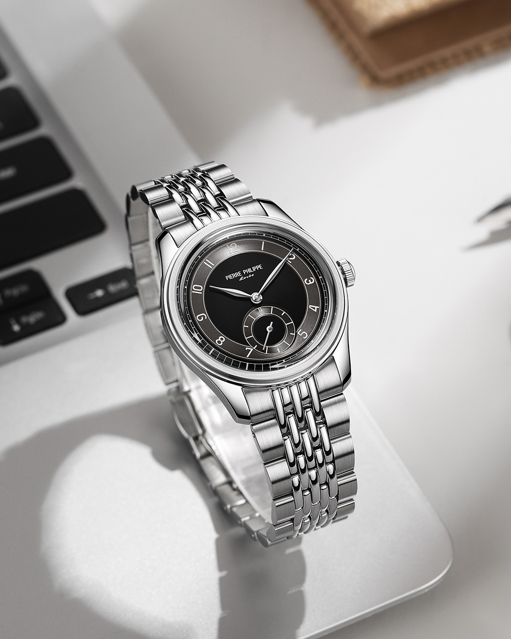 Jam Tangan Formal Retro PIERRE - Cloisonne Enamel Dial ulasan dan harga