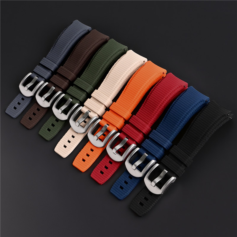 Tali Jam Tangan Karet Fluoro 1 - Luxury Watch Engraving ulasan dan harga