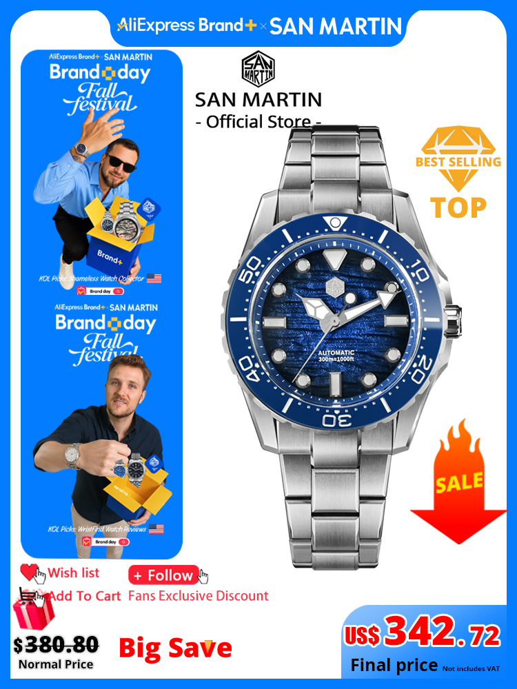 Jam Tangan Pria Mewah San Mart - Cloisonne Enamel Dial ulasan dan harga