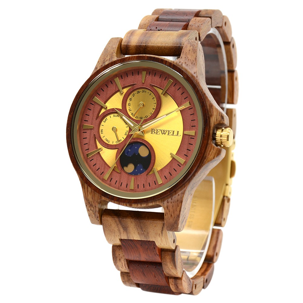 Jam Tangan Kayu untuk Pria Sua - Luxury Watch Engraving ulasan dan harga