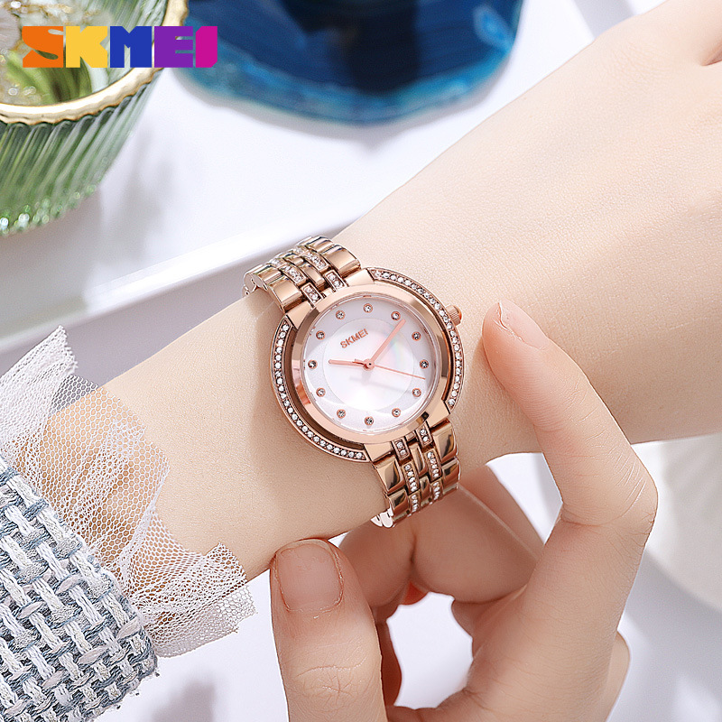 Jam Tangan Kuarsa Gelang Wanit - Luxury Watch Dial ulasan dan harga