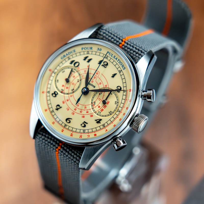 PROXIMA Jam Tangan Chronograph - Cloisonne Enamel Dial ulasan dan harga